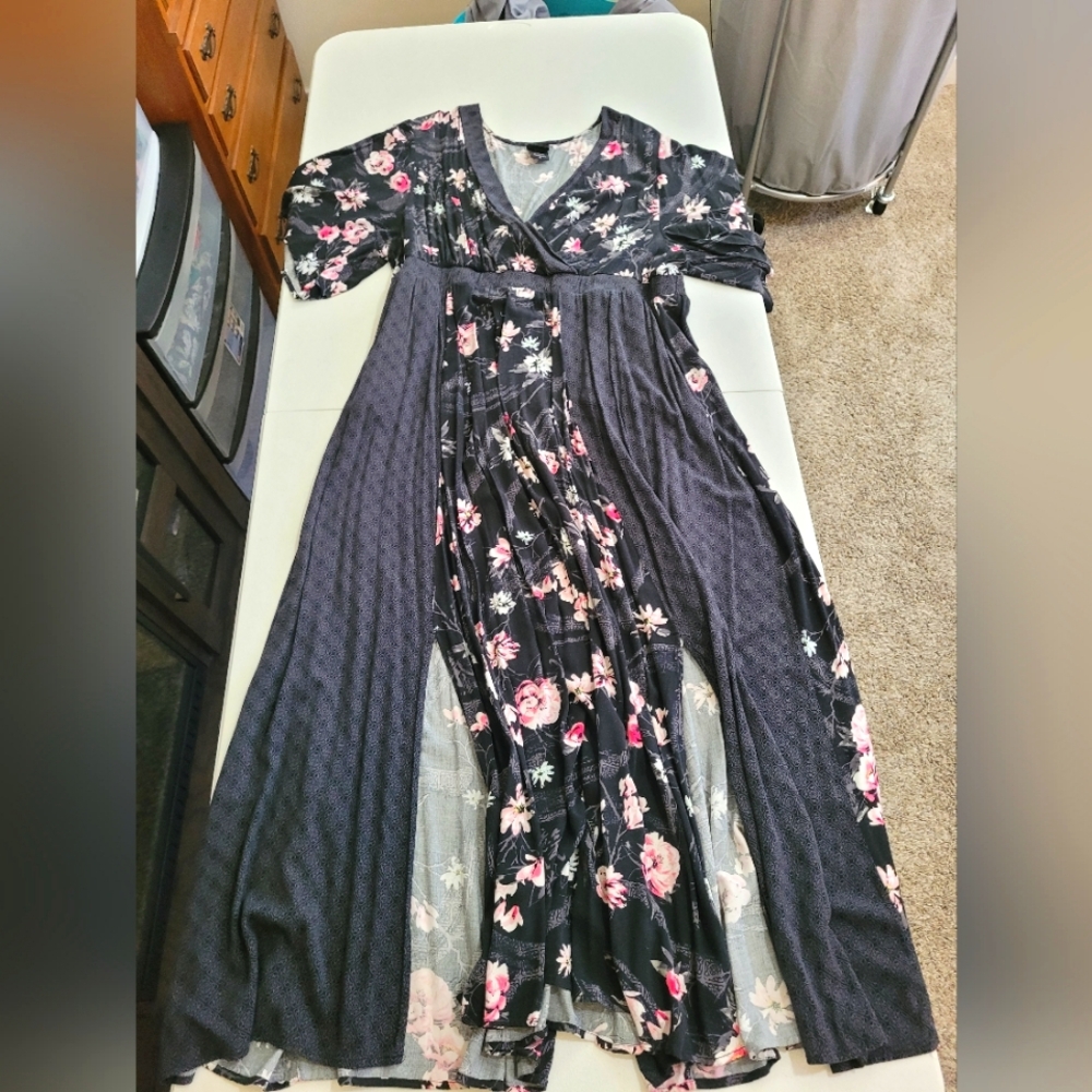 Torrid Mulan Long Dress with Slits